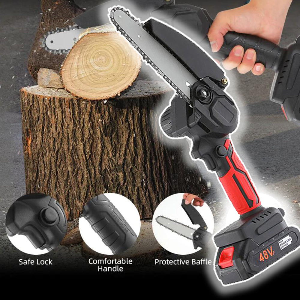 Handheld Chainsaw for Precision Cutting