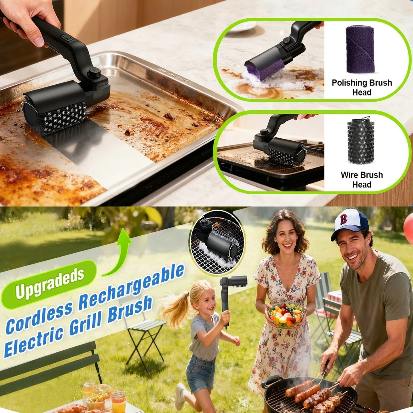 Grill Scraper Tool for Cleaning and Maintenance