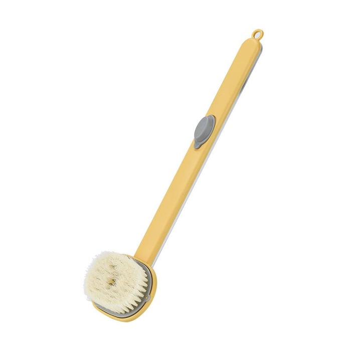 Back Scrubber with 1000+ Soft Bristles & Shower Gel Compartment