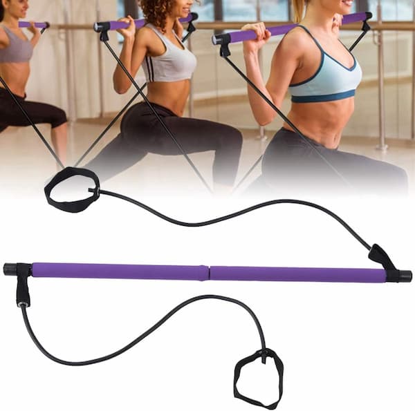 Versatile Pilates Resistance Trainer for Quick Full-Body Workouts