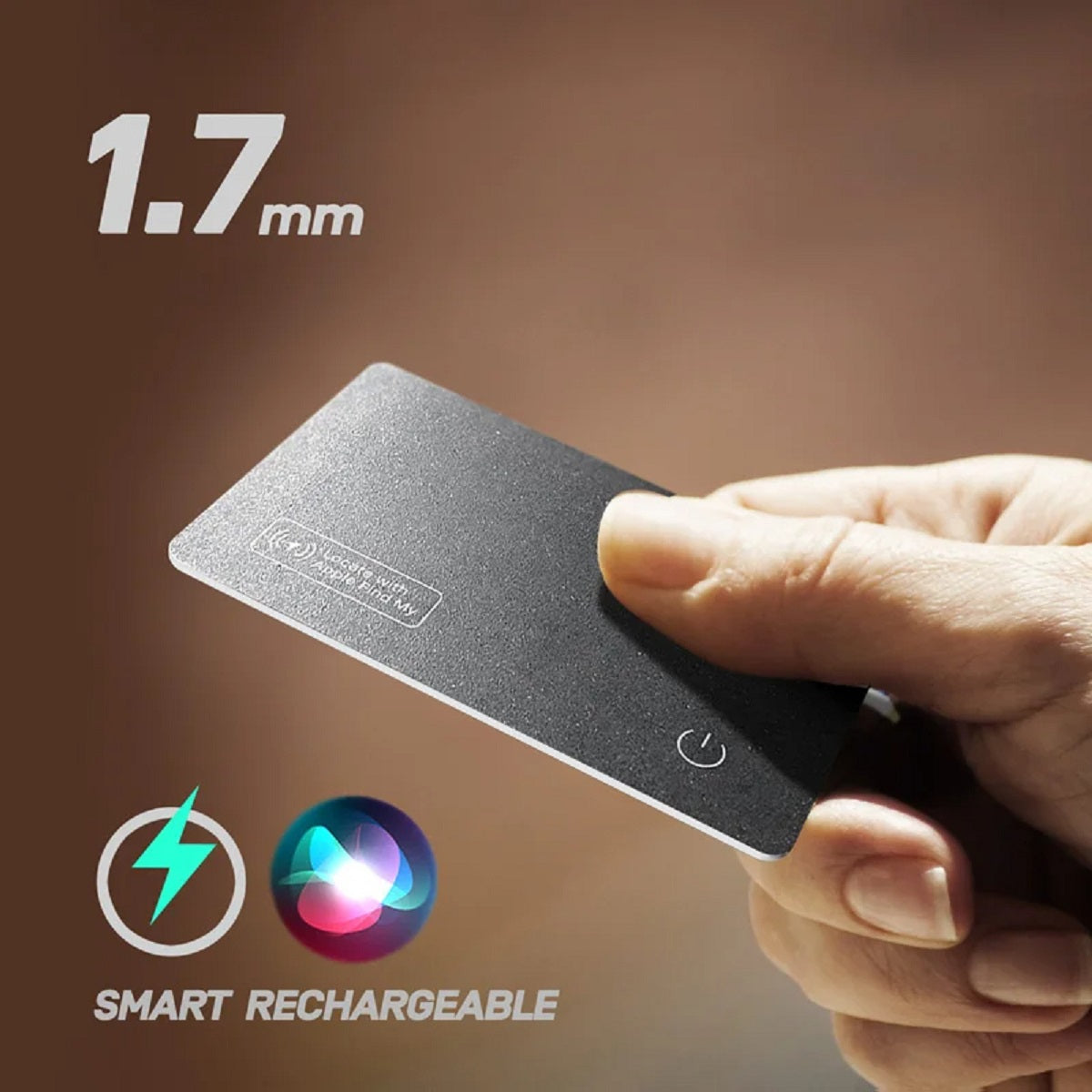 Mini Wireless Tracker Tag for iPhone with Smart GPS Wallet Feature
