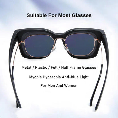 Stylish Over-Glasses Sun Protection