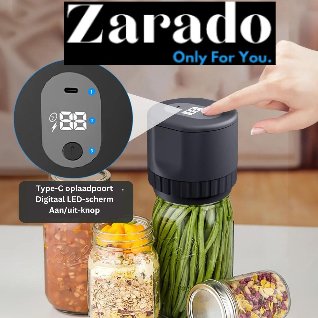 Vacuum Sealer for Mason Jars – Airtight Food Storage Solution