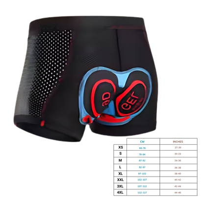 Seamless Padded Cycling Shorts
