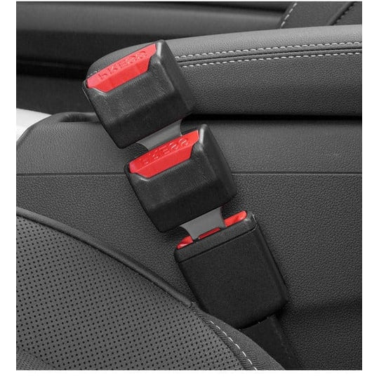 Comfort Seat Belt Extension with Secure Lock Clip for 3-Point Systems