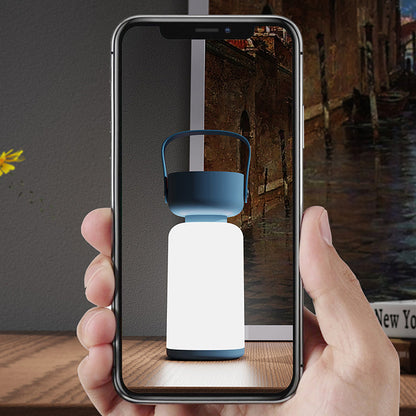 Waterproof Portable LED Table Lamp with Modern Cylinder Design