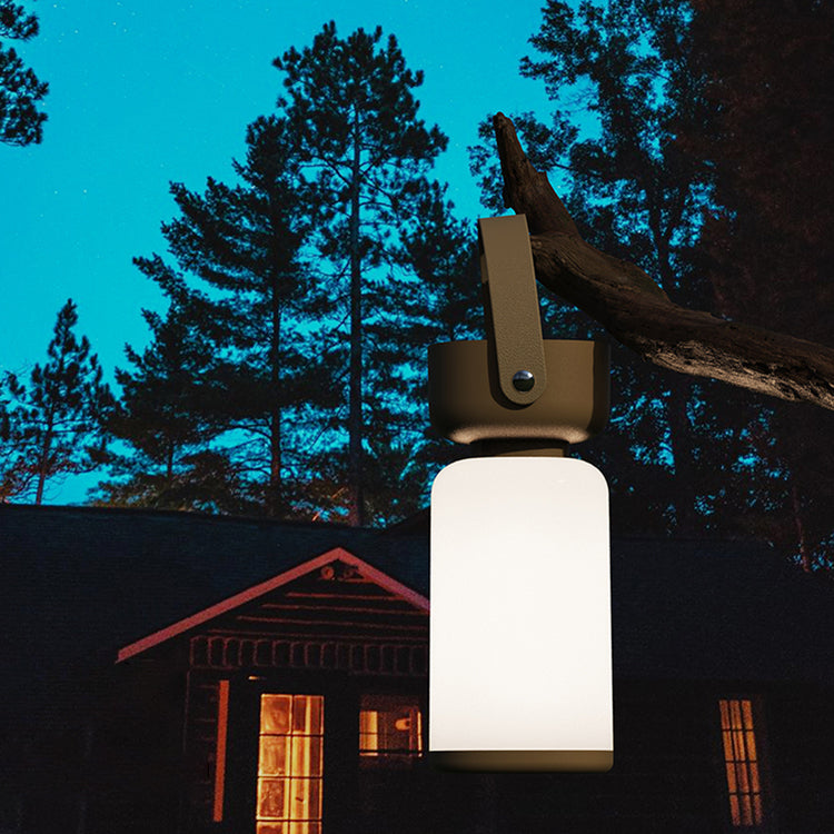Waterproof Portable LED Table Lamp with Modern Cylinder Design