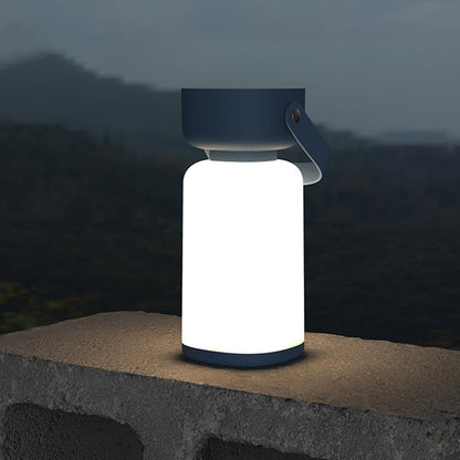 Waterproof Portable LED Table Lamp with Modern Cylinder Design