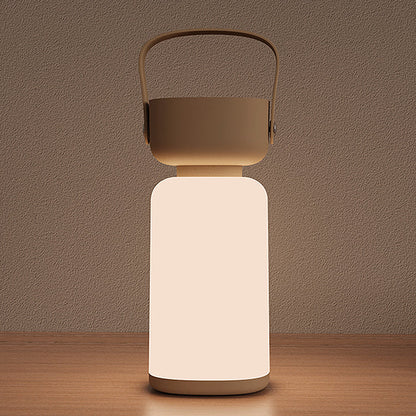 Waterproof Portable LED Table Lamp with Modern Cylinder Design