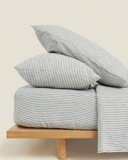 Linen and Cotton Duvet Cover Set