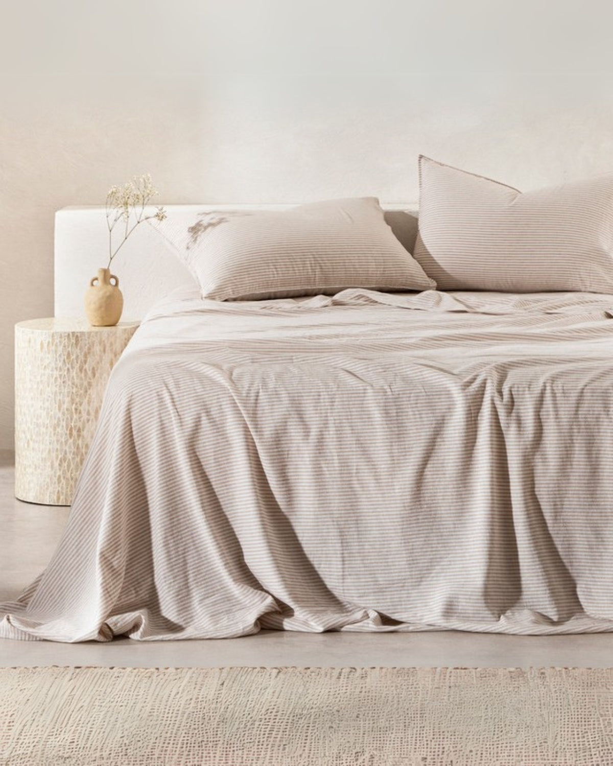Linen and Cotton Duvet Cover Set
