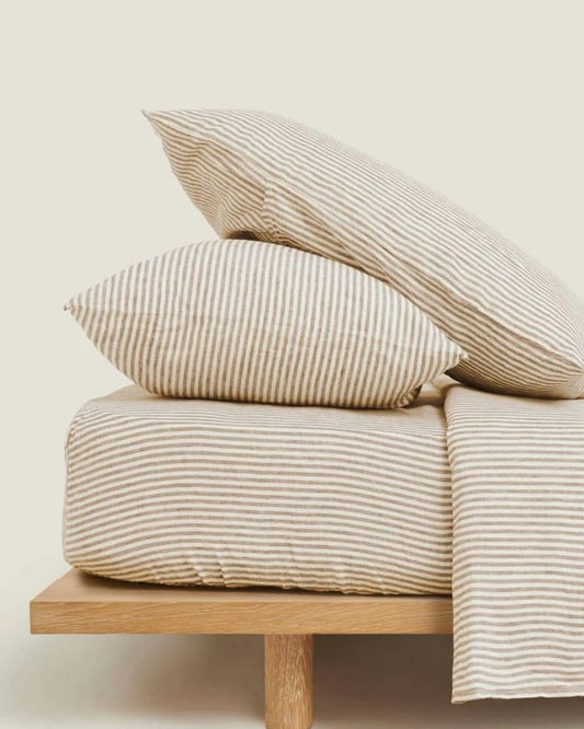 Linen and Cotton Duvet Cover Set