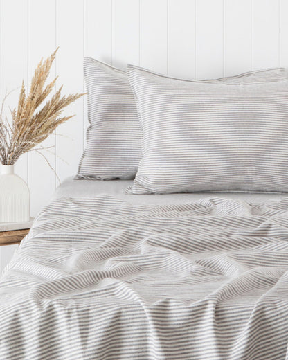 Linen and Cotton Duvet Cover Set