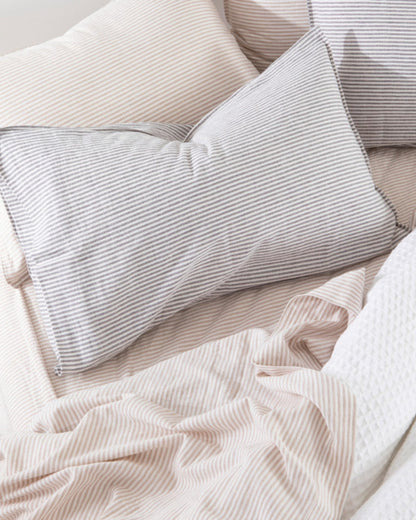 Linen and Cotton Duvet Cover Set