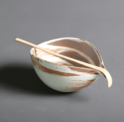 Ceramic and Bamboo Matcha Set from Japan – 4-Piece Tea Essentials