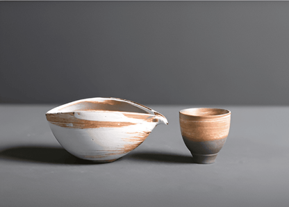 Ceramic and Bamboo Matcha Set from Japan – 4-Piece Tea Essentials