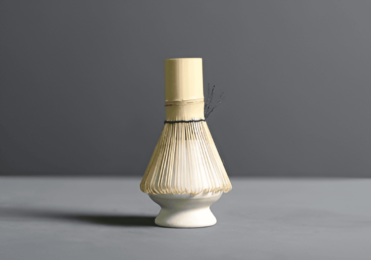 Ceramic and Bamboo Matcha Set from Japan – 4-Piece Tea Essentials