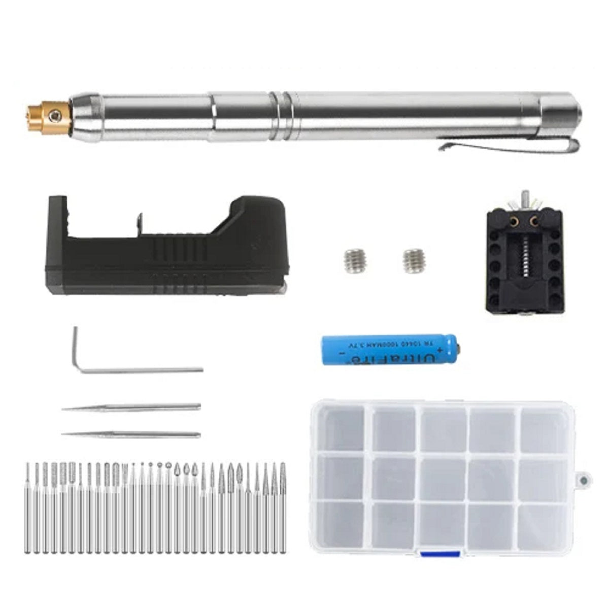 Wireless Mini Rotary Tool - Cordless Engraving and Drilling Pen