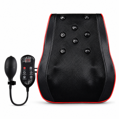 3D Neck and Shoulder Massager Pillow with Heat – Full Back Shiatsu Cushion
