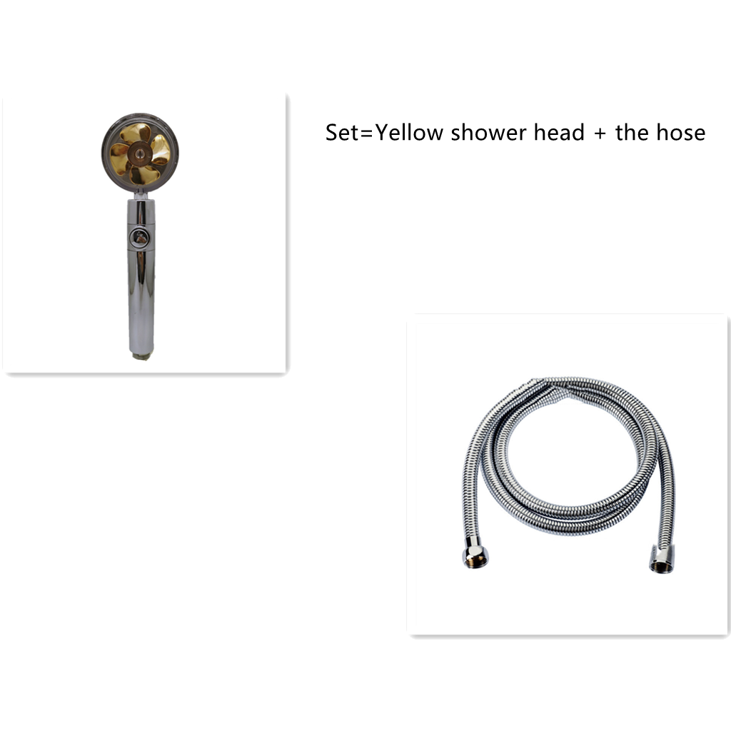 High-Performance Shower Head with Built-In Water Filter and Flow Control