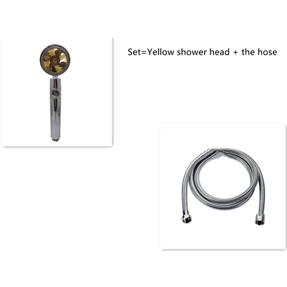 High-Performance Shower Head with Built-In Water Filter and Flow Control