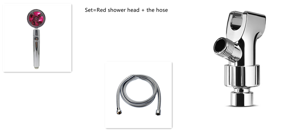 High-Performance Shower Head with Built-In Water Filter and Flow Control