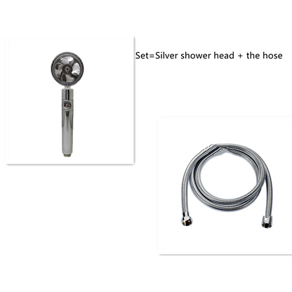 High-Performance Shower Head with Built-In Water Filter and Flow Control