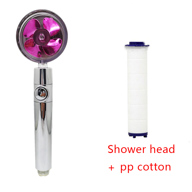 High-Performance Shower Head with Built-In Water Filter and Flow Control