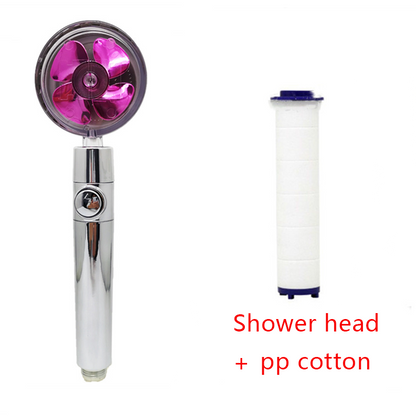 High-Performance Shower Head with Built-In Water Filter and Flow Control