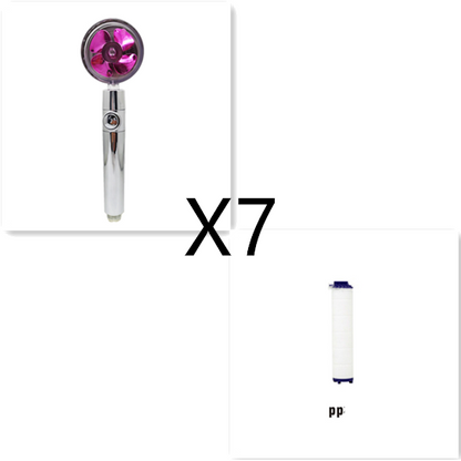 High-Performance Shower Head with Built-In Water Filter and Flow Control
