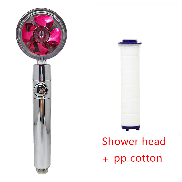 High-Performance Shower Head with Built-In Water Filter and Flow Control