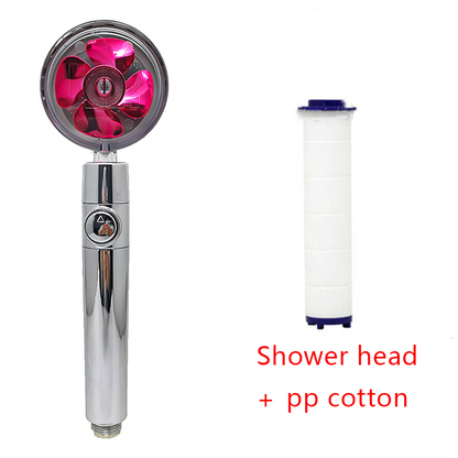 High-Performance Shower Head with Built-In Water Filter and Flow Control