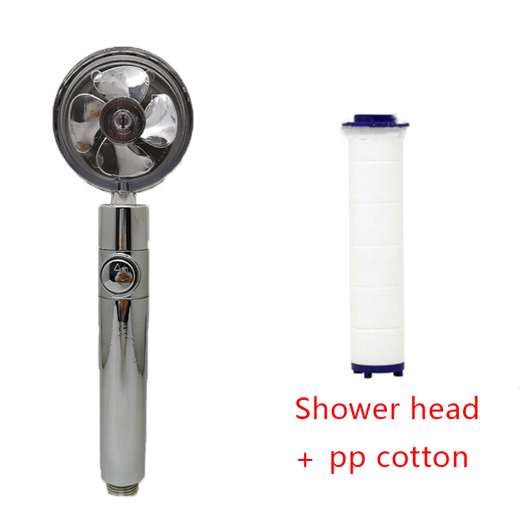 High-Performance Shower Head with Built-In Water Filter and Flow Control