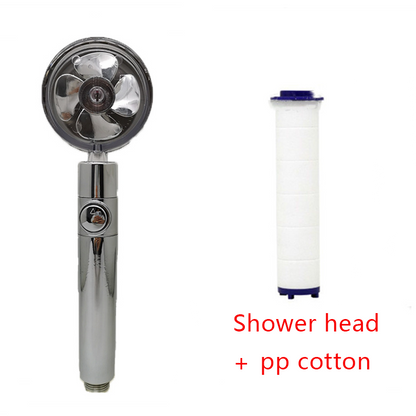 High-Performance Shower Head with Built-In Water Filter and Flow Control