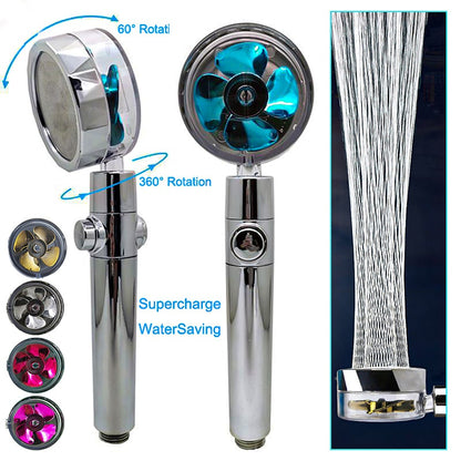 High-Performance Shower Head with Built-In Water Filter and Flow Control
