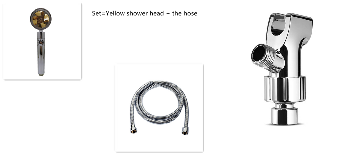 High-Performance Shower Head with Built-In Water Filter and Flow Control
