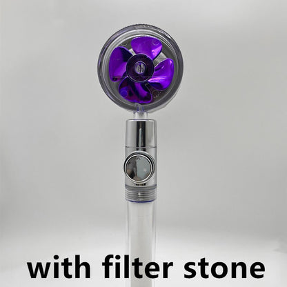 High-Performance Shower Head with Built-In Water Filter and Flow Control
