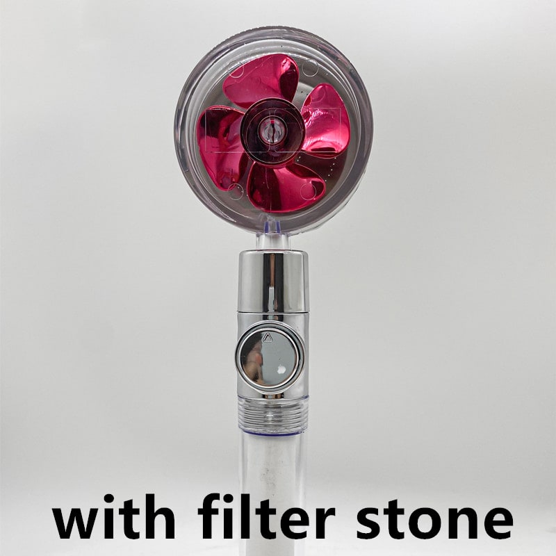 High-Performance Shower Head with Built-In Water Filter and Flow Control