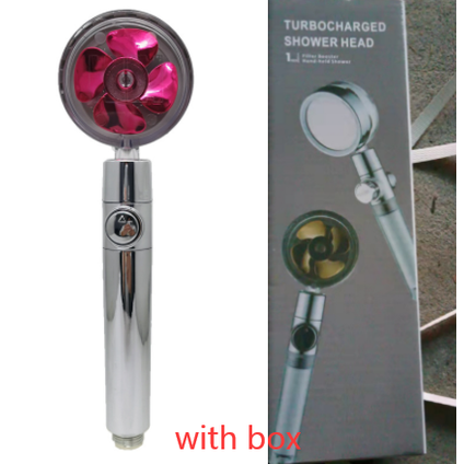 High-Performance Shower Head with Built-In Water Filter and Flow Control