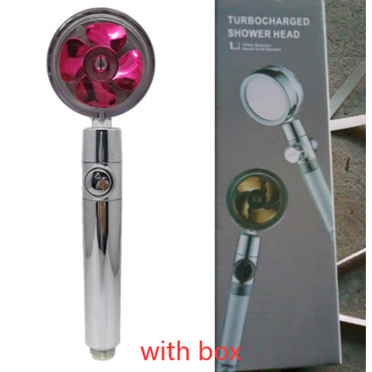 High-Performance Shower Head with Built-In Water Filter and Flow Control