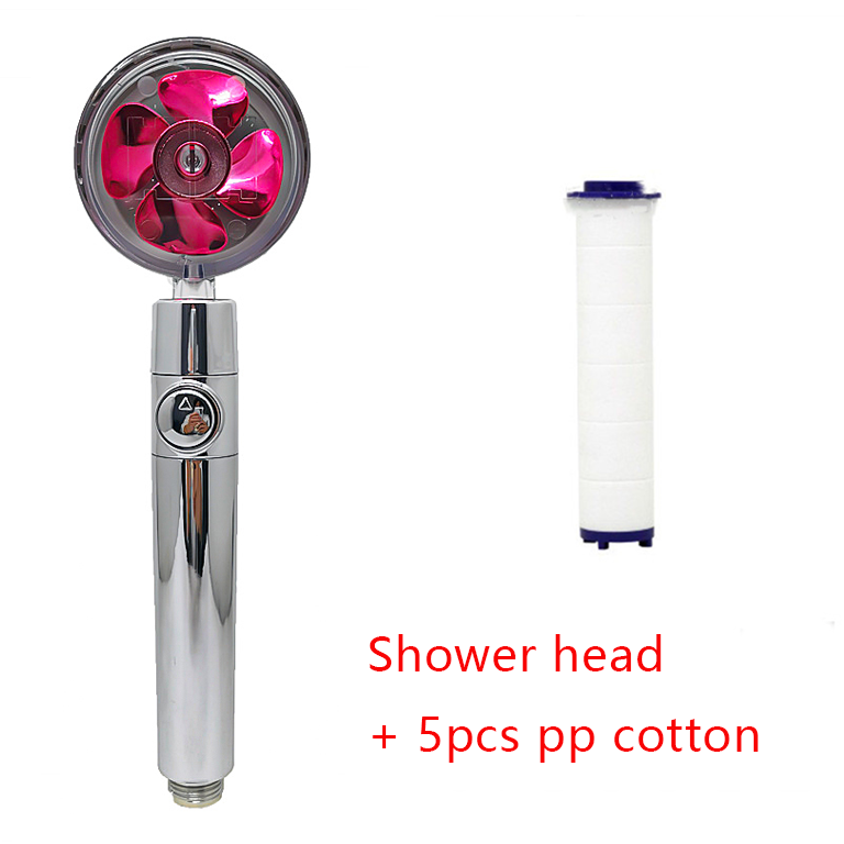 High-Performance Shower Head with Built-In Water Filter and Flow Control