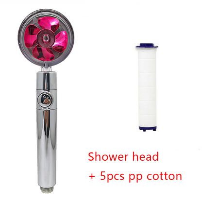 High-Performance Shower Head with Built-In Water Filter and Flow Control