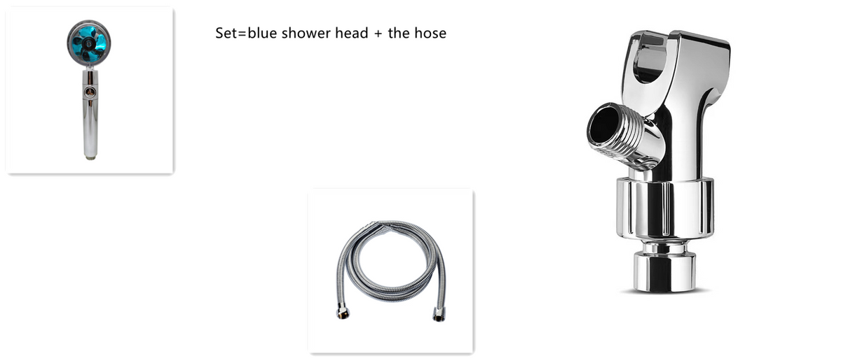High-Performance Shower Head with Built-In Water Filter and Flow Control