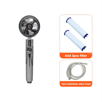 High-Performance Shower Head with Built-In Water Filter and Flow Control