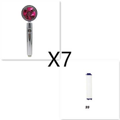 High-Performance Shower Head with Built-In Water Filter and Flow Control