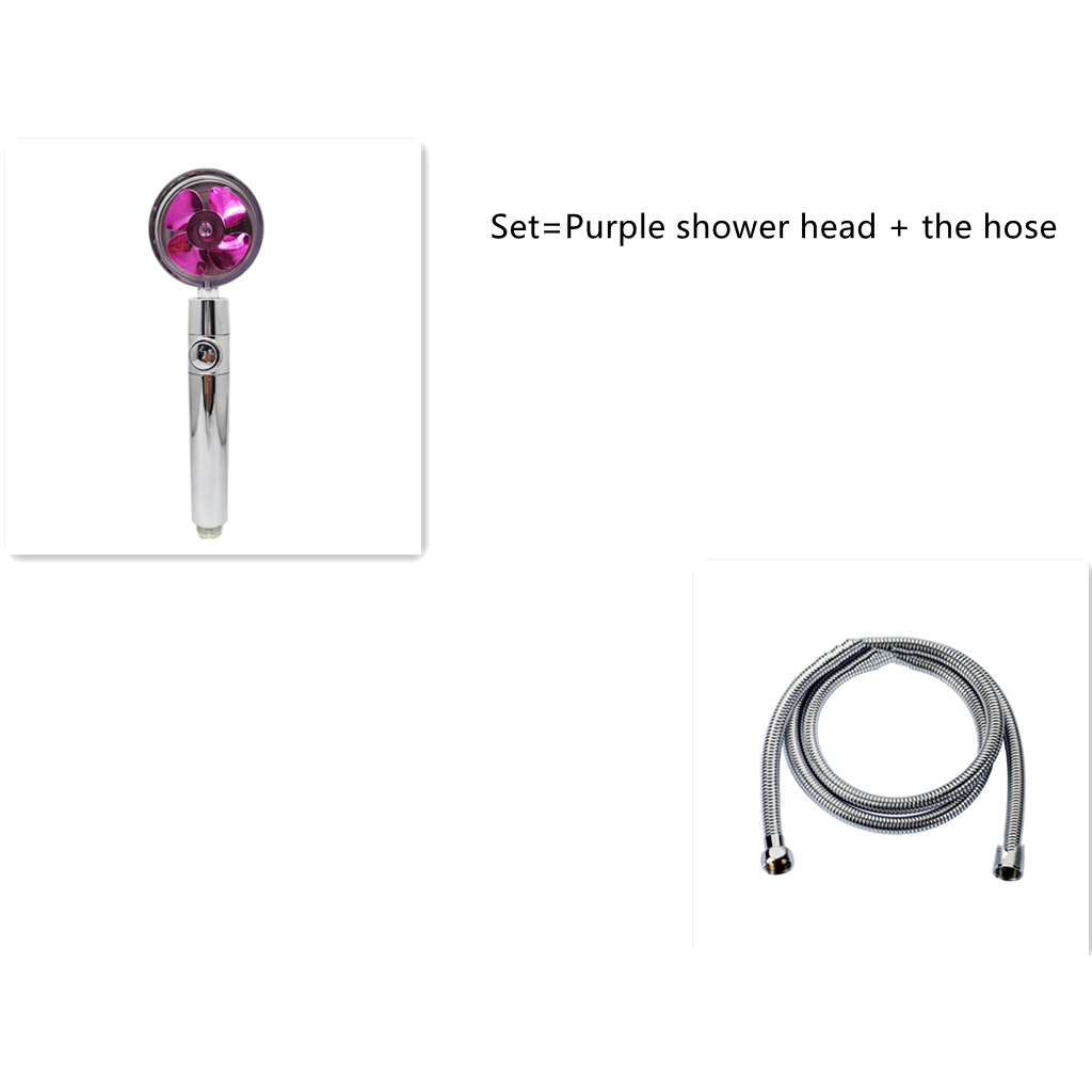 High-Performance Shower Head with Built-In Water Filter and Flow Control