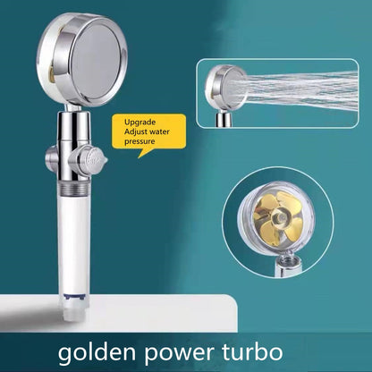 High-Performance Shower Head with Built-In Water Filter and Flow Control