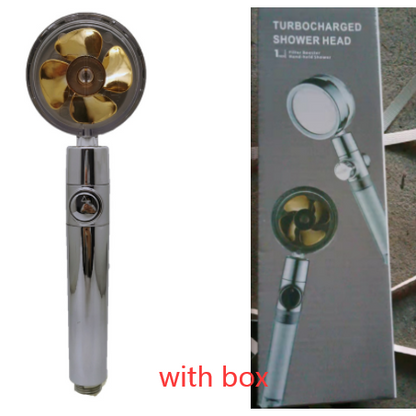 High-Performance Shower Head with Built-In Water Filter and Flow Control