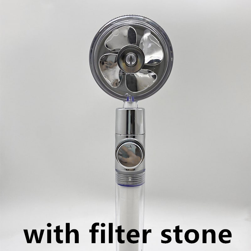 High-Performance Shower Head with Built-In Water Filter and Flow Control