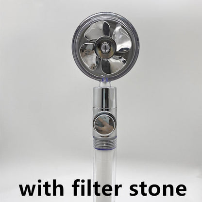 High-Performance Shower Head with Built-In Water Filter and Flow Control